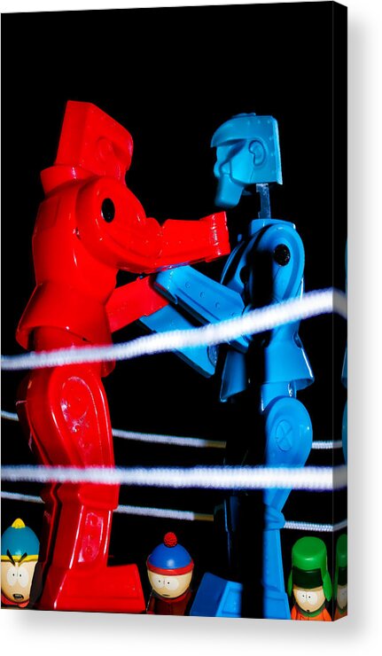 South Park Acrylic Print featuring the photograph Ringside by Pat Cook