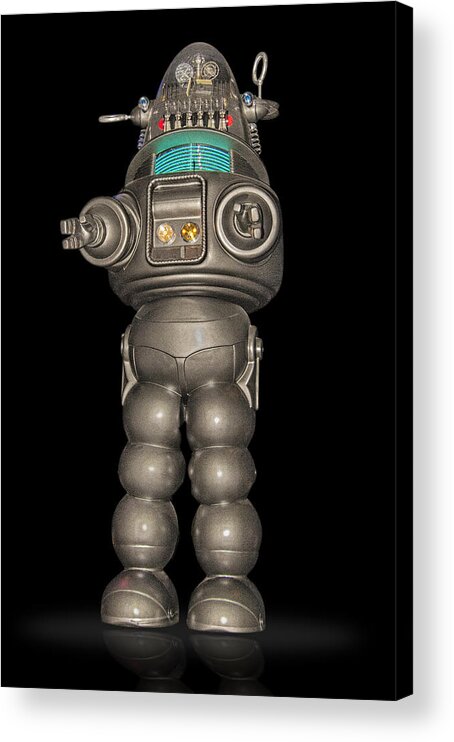 Robby The Robot Acrylic Print featuring the photograph Robby the Robot by Gary Warnimont