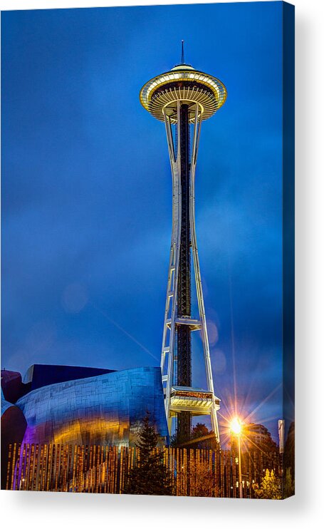 2014 Acrylic Print featuring the photograph Seattle Impressions by Wade Brooks