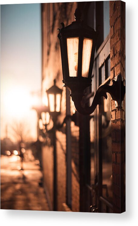 Soulard Acrylic Print featuring the photograph Soulard Sunrise by Scott Rackers