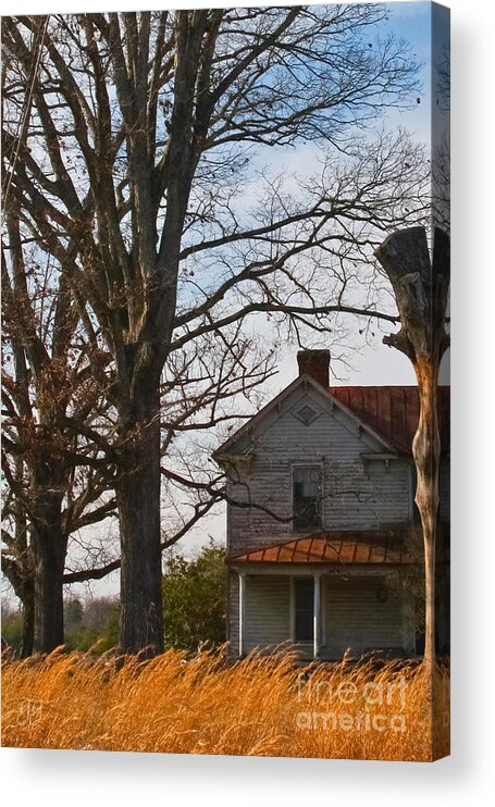Landscape Acrylic Print featuring the photograph Southern Porch by Geri Glavis