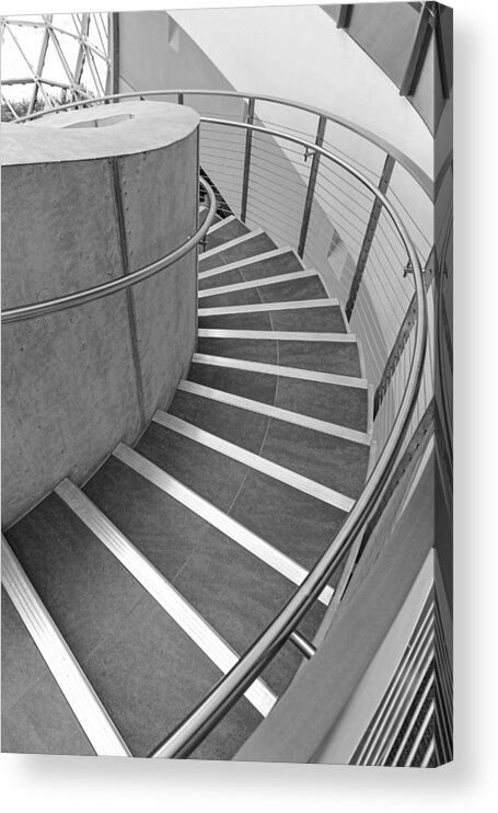 Stairs Acrylic Print featuring the photograph Stairs Series 01 by Carlos Diaz