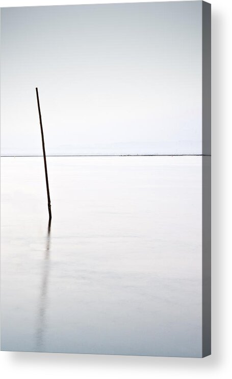 Waterscape Acrylic Print featuring the photograph Standing alone by Jorge Maia