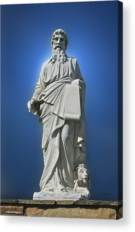 Statue Acrylic Print featuring the photograph Statue 23 by Thomas Woolworth