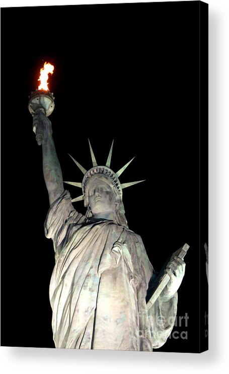 Lady Liberty Replica Acrylic Print featuring the photograph Statue of Liberty Replica in Alabama by Kathy White