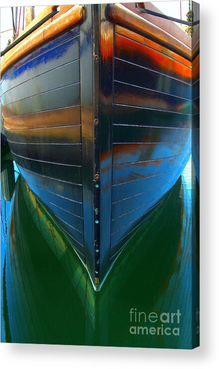 Abstract Acrylic Print featuring the photograph Stealth - Limited Edition by Lauren Leigh Hunter Fine Art Photography
