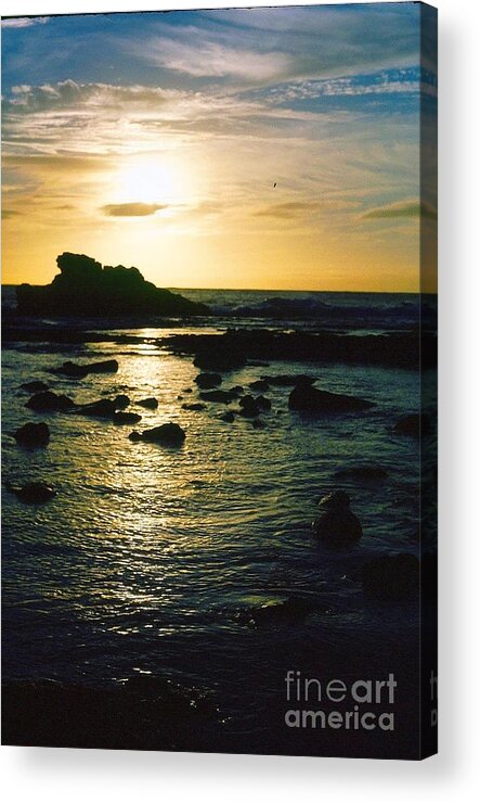 Kona Acrylic Print featuring the photograph Sunset Reflections by Phillip Allen