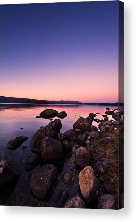 Background Acrylic Print featuring the photograph Sunset Sunrise by U Schade