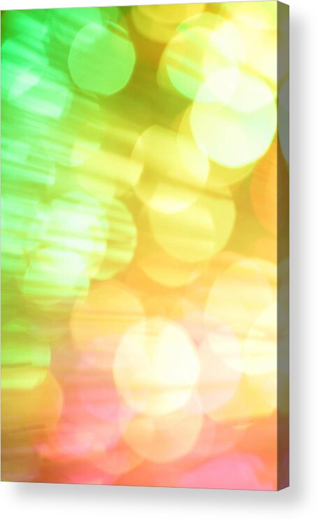 Abstract Acrylic Print featuring the photograph Sunshine of Your Love by Dazzle Zazz