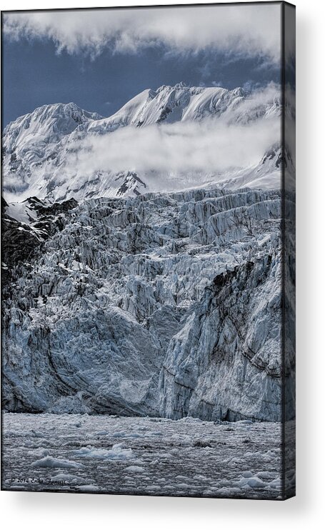 Glacier Acrylic Print featuring the photograph Surprise Glacier 2 by Erika Fawcett