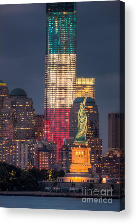 Clarence Holmes Acrylic Print featuring the photograph Symbols of Freedom I by Clarence Holmes