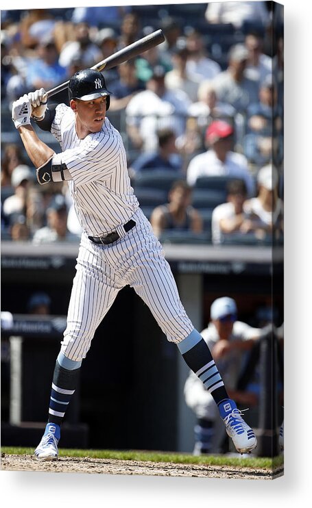 People Acrylic Print featuring the photograph Tampa Bay Rays v New York Yankees by Adam Hunger