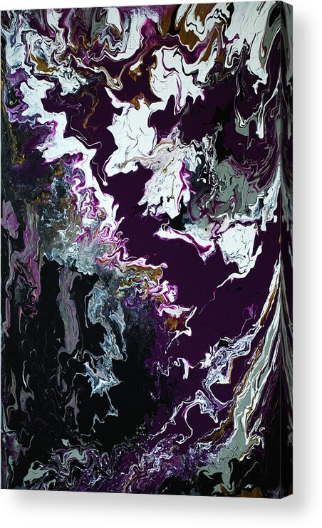 Abstract Acrylic Print featuring the painting The Free Spirit 4 by Sonali Kukreja