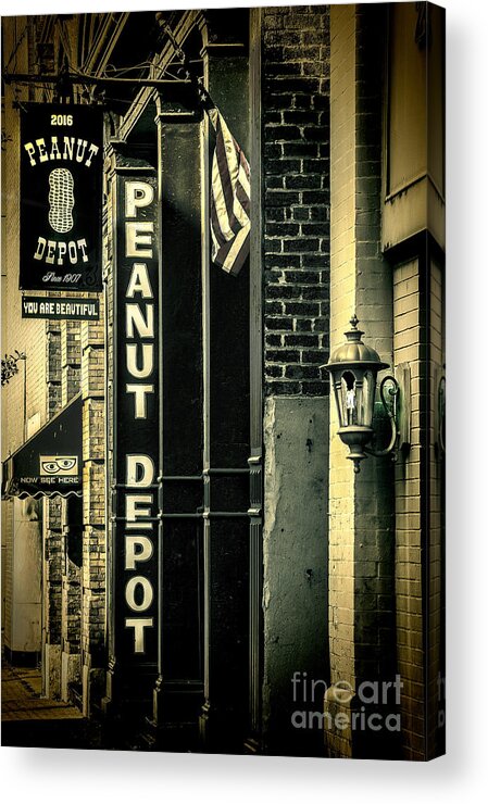Ken Johnson Imagery Acrylic Print featuring the photograph The Peanut Depot by Ken Johnson