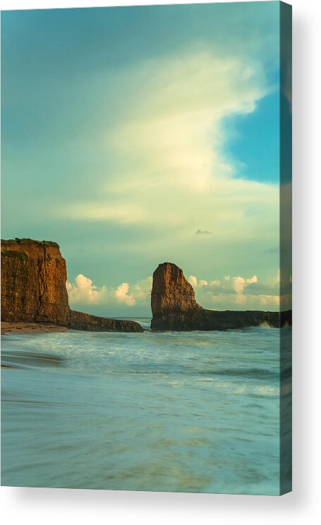 Landscape Acrylic Print featuring the photograph The Towers by Jonathan Nguyen