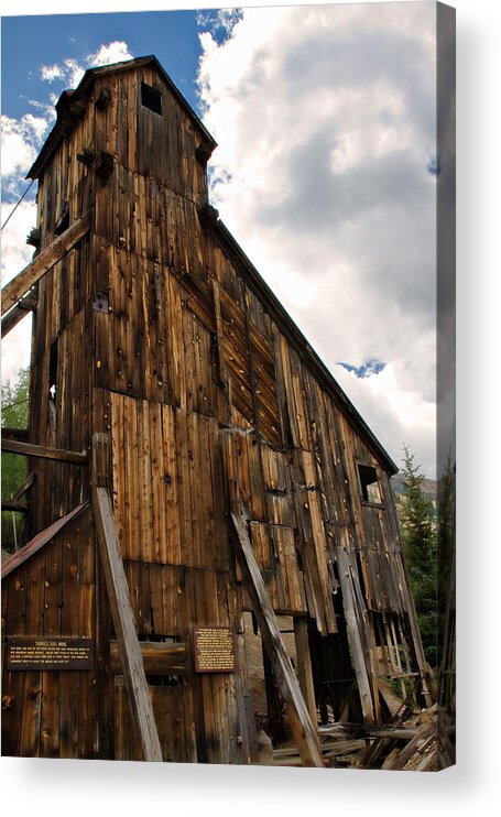 Colorado Acrylic Print featuring the photograph The Yankee Girl by Lana Trussell