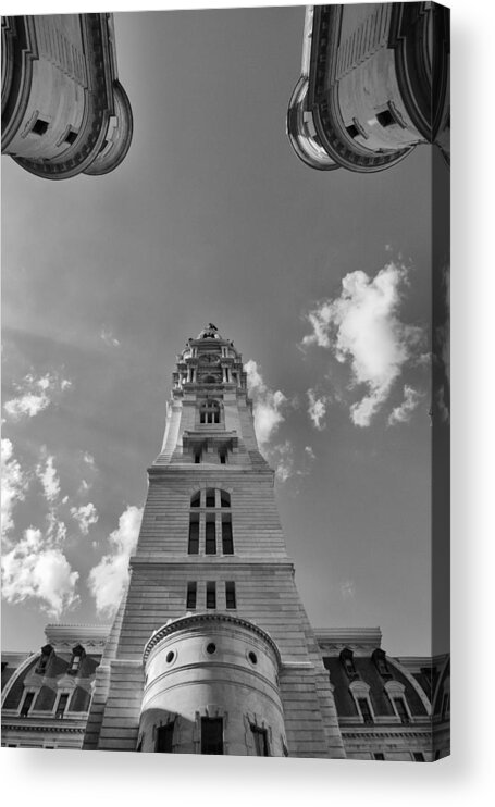 Cityscape Acrylic Print featuring the photograph Three Points of Justice by Paul Watkins