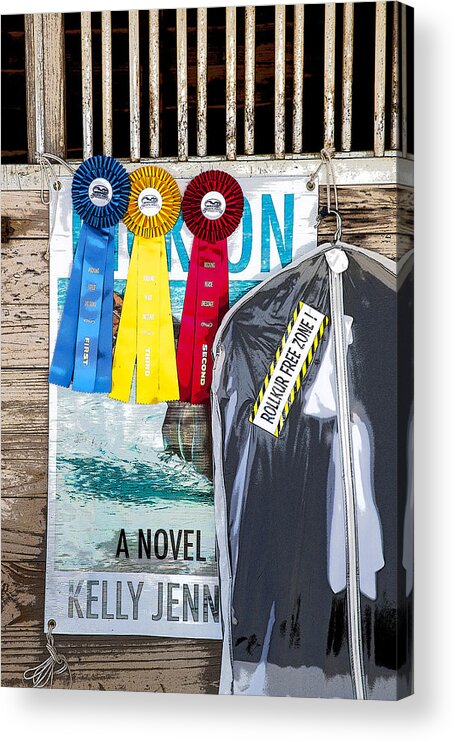 Dressage Acrylic Print featuring the photograph Three Ribbons Here by Rich Franco