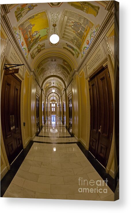 United States House Of Representatives Acrylic Print featuring the photograph United States House of Representatives by Susan Candelario