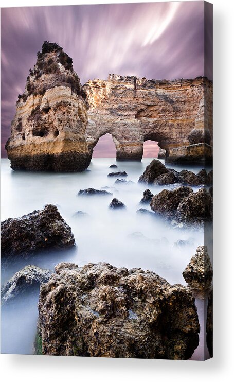 Beach Acrylic Print featuring the photograph Unreal beauty by Jorge Maia