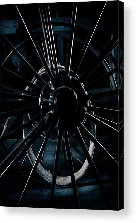 Spokes Acrylic Print featuring the photograph Unspoken by Jessica Brawley