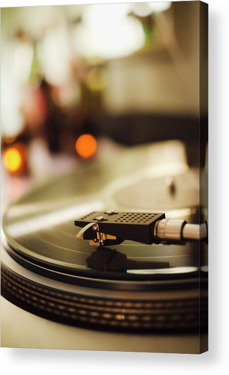 Music Acrylic Print featuring the photograph Usa, New Jersey, Jersey City, Close-up by Jamie Grill
