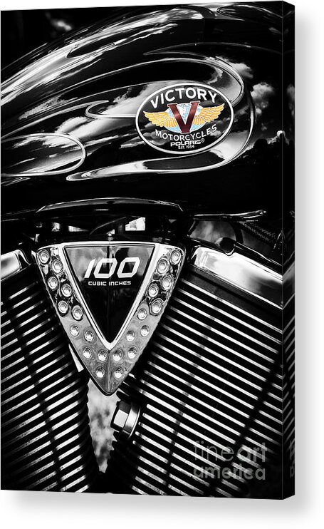 Victory Acrylic Print featuring the photograph V by Tim Gainey
