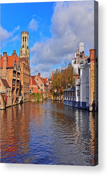 Travel Acrylic Print featuring the photograph Venice of the North by Elvis Vaughn