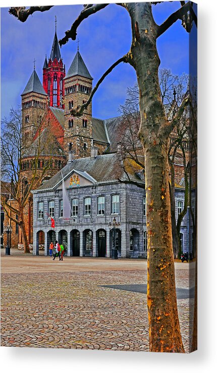 Travel Acrylic Print featuring the photograph Vrijthof Square by Elvis Vaughn