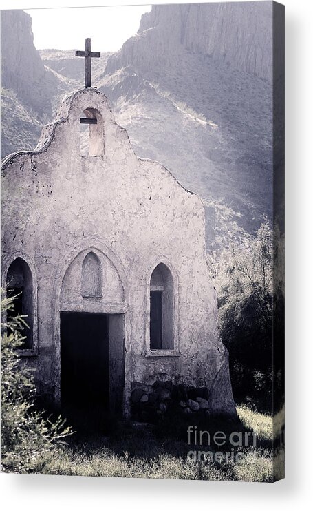 Atmospheric Acrylic Print featuring the photograph Waiting on Sunday by Trish Mistric