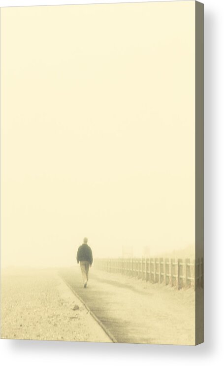 Pathway Acrylic Print featuring the photograph Walking Into The Unknown by Karol Livote