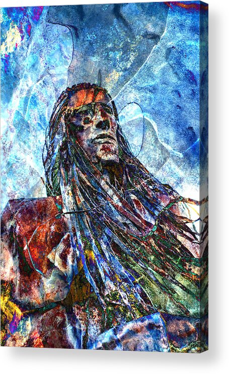 Warrior Acrylic Print featuring the photograph Warrior by James Bethanis