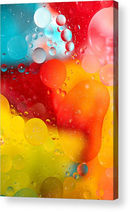 Art Acrylic Print featuring the photograph Water color by Jayk7