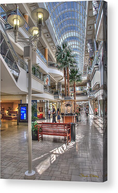 Westside Pavilion Acrylic Print featuring the photograph Westside Pavilion by Chuck Staley