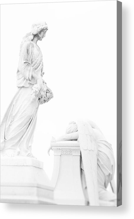 Angel Acrylic Print featuring the photograph When Angels Cry by Jason Politte