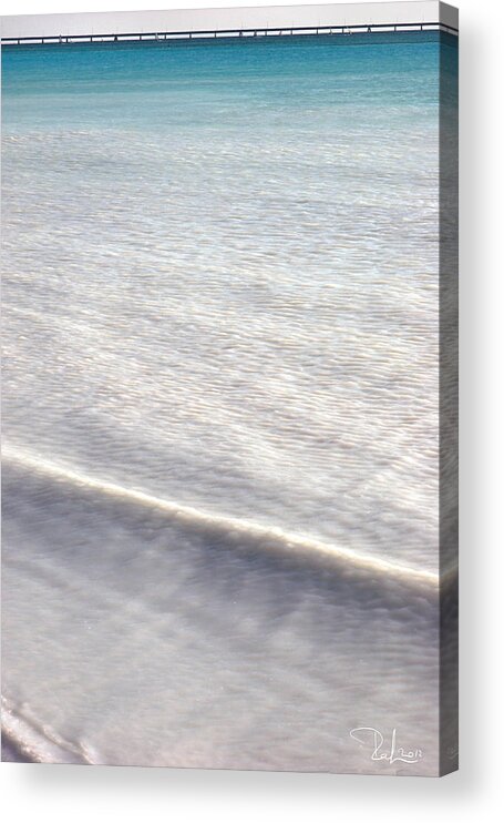 Wave Acrylic Print featuring the photograph White wave by Raffaella Lunelli