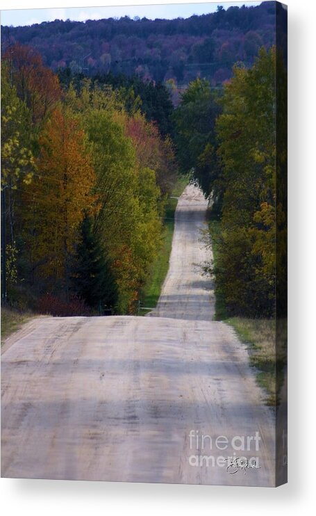 Dirt Acrylic Print featuring the photograph Yesteryear by Bill Richards