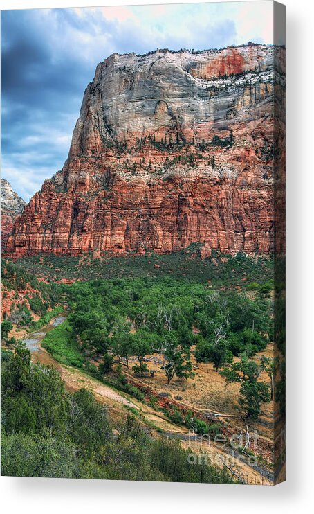Virgin Acrylic Print featuring the photograph Zion National Park II by Eddie Yerkish