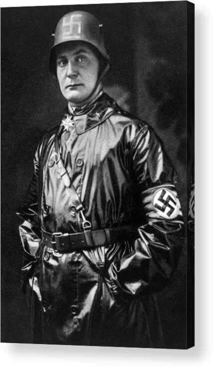 Black-and-white Acrylic Print featuring the photograph Hermann Goering, 1893-1946, German #1 by Everett