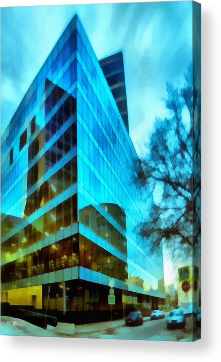 Art Acrylic Print featuring the photograph Reflections #1 by Michael Goyberg