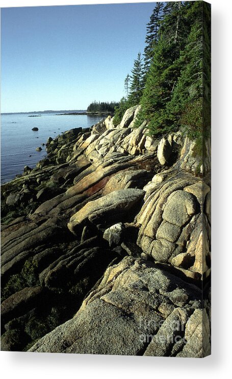 Deer Isle Acrylic Print featuring the photograph Deer Isle and Barred Island #2 by Thomas R Fletcher