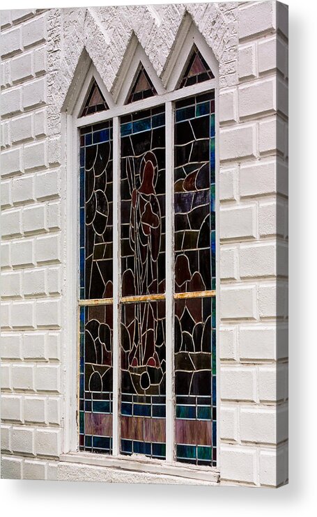 Architectural Features Acrylic Print featuring the photograph Art in Glass by Ed Gleichman