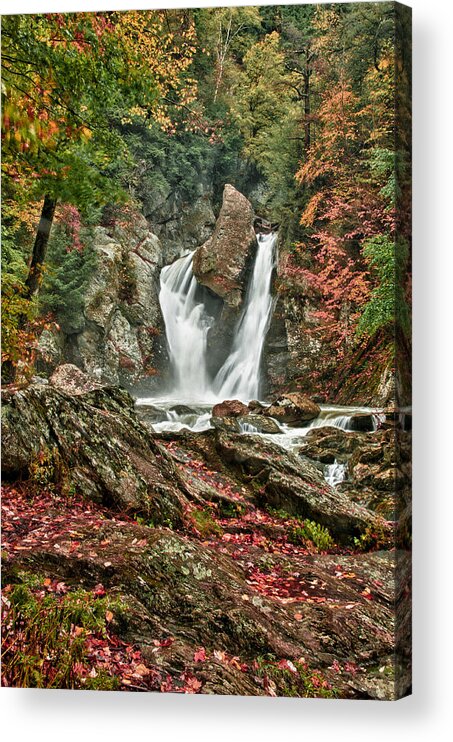 Waterfalls Acrylic Print featuring the photograph Bash Bish Falls by Fred LeBlanc