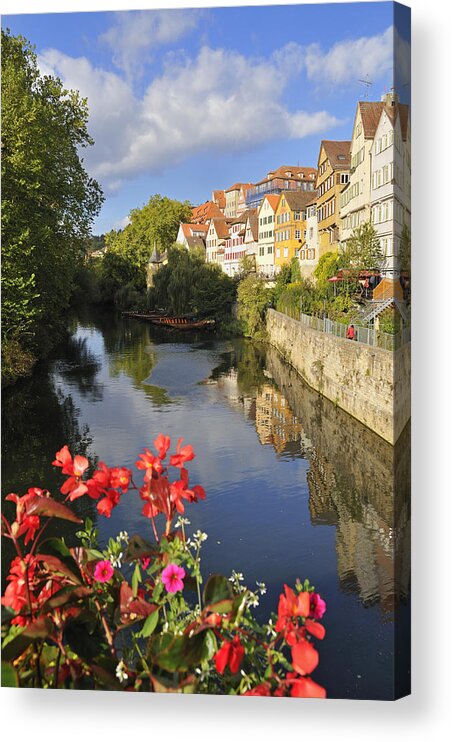 Tuebingen Acrylic Print featuring the photograph Beautiful Tuebingen in Germany by Matthias Hauser