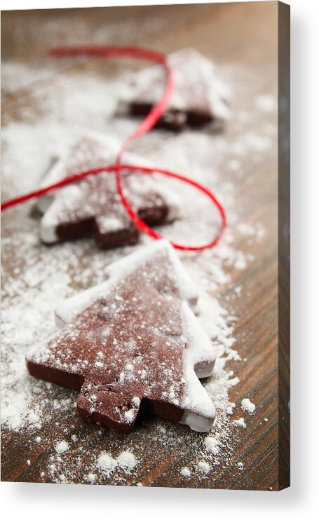 Fir Acrylic Print featuring the photograph Cookies for christmas by Isabel Poulin
