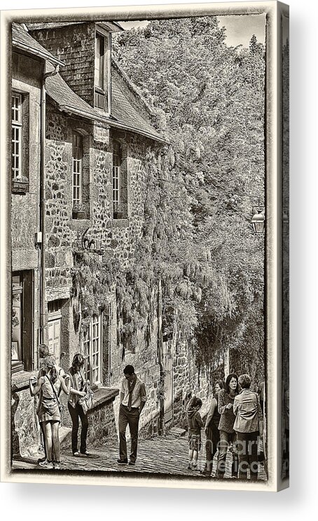 France Acrylic Print featuring the photograph Dinan Antique II by Jack Torcello