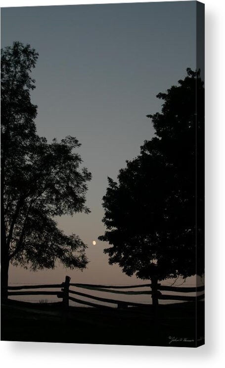 North Carolina Acrylic Print featuring the photograph Doughton Park on the Blue Ridge Parkway by John Harmon