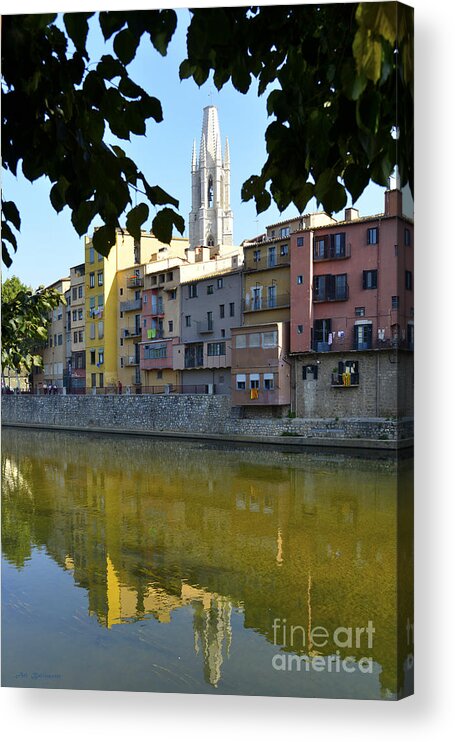 Gerona Acrylic Print featuring the photograph Girona 2012 6 by Arik Baltinester