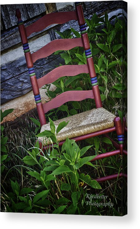 Old House Acrylic Print featuring the photograph Hidden Beauty by Renee Ledbetter