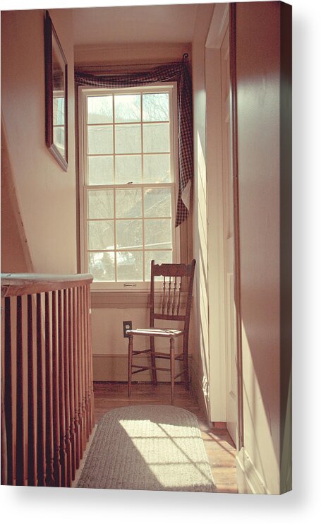 Chair Acrylic Print featuring the photograph In the Corner by Kelley Nelson